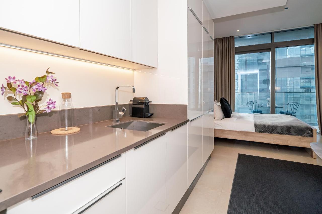 Higuests - Unique Studio With Stunning Panoramic Marina Views Dubai Exterior foto